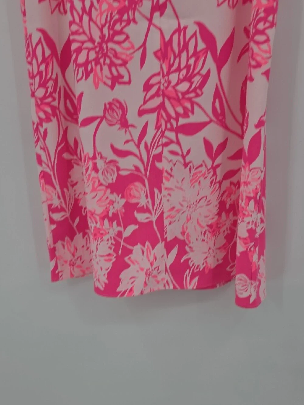 Lilly Pulitzer Nala Soft Shift Reaort White Caliente Engineered Dress Size 8